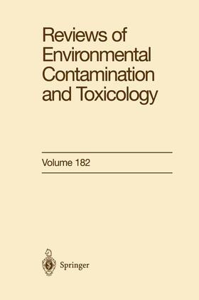 Ware | Reviews of Environmental Contamination and Toxicology | Buch | 978-0-387-20845-9 | sack.de
