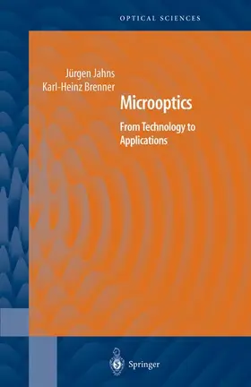 Brenner / Jahns |  Microoptics | Buch |  Sack Fachmedien