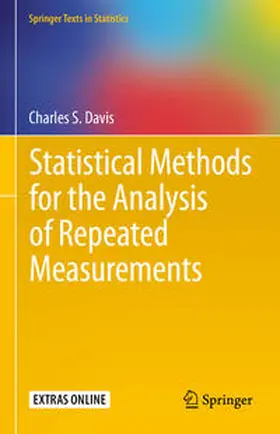 Davis |  Statistical Methods for the Analysis of Repeated Measurements | eBook | Sack Fachmedien