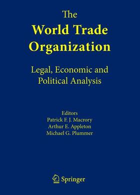 Plummer / International Trade Law Center / Appleton | The World Trade Organization | Buch | 978-0-387-22685-9 | sack.de