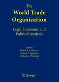 Plummer / International Trade Law Center / Appleton |  The World Trade Organization | Buch |  Sack Fachmedien