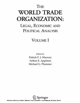 Appleton / Plummer | The World Trade Organization | E-Book | sack.de