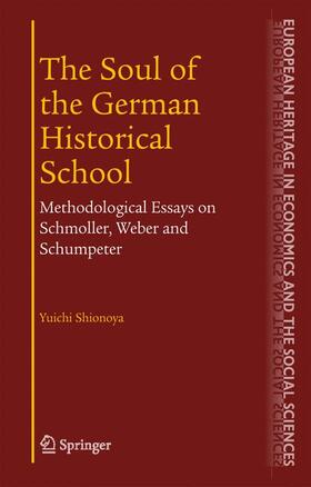 Shionoya |  The Soul of the German Historical School | Buch |  Sack Fachmedien