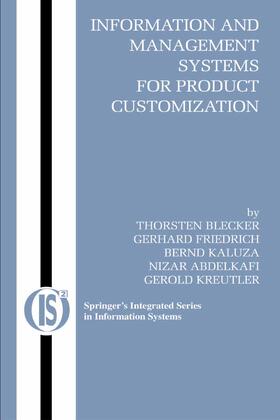 Blecker / Friedrich / Kaluza | Information and Management Systems for Product Customization | E-Book | sack.de