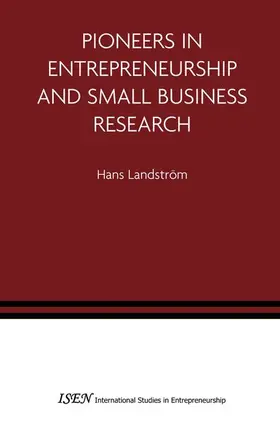 Landstrom |  Pioneers in Entrepreneurship and Small Business Research | Buch |  Sack Fachmedien