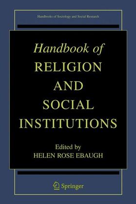 Ebaugh |  Handbook of Religion and Social Institutions | Buch |  Sack Fachmedien