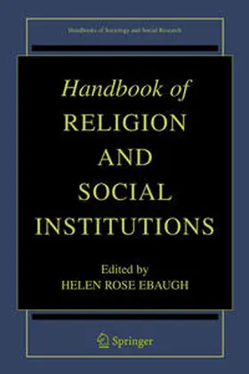 Ebaugh |  Handbook of Religion and Social Institutions | eBook | Sack Fachmedien