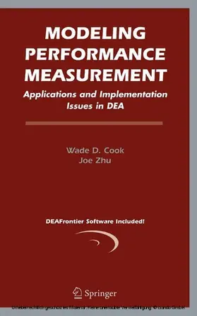 Cook / Zhu | Modeling Performance Measurement | E-Book | www.sack.de