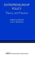 Stevenson / Lundstrom |  Entrepreneurship Policy: Theory and Practice | Buch |  Sack Fachmedien
