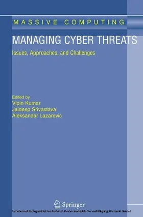 Kumar / Srivastava / Lazarevic |  Managing Cyber Threats | eBook | Sack Fachmedien