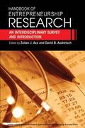 ACS / AUDRETSCH |  Handbook of Entrepreneurship Research | eBook | Sack Fachmedien