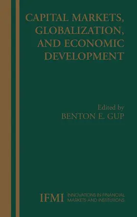 Gup |  Capital Markets, Globalization, and Economic Development | Buch |  Sack Fachmedien