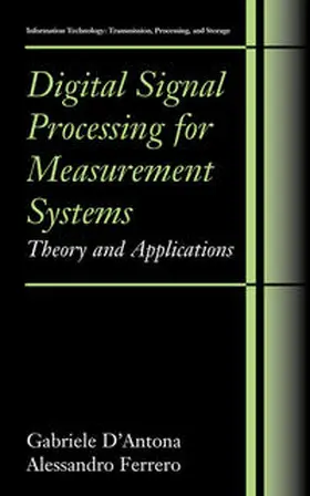 D'Antona / Ferrero |  Digital Signal Processing for Measurement Systems | Buch |  Sack Fachmedien