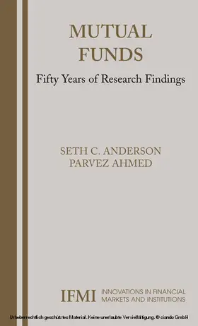 Anderson / Ahmed | Mutual Funds | E-Book | www.sack.de