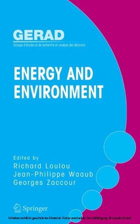 Loulou / Waaub / Zaccour | Energy and Environment | E-Book | sack.de