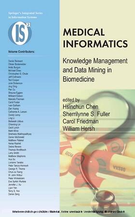 Chen / Fuller / Friedman | Medical Informatics | E-Book | sack.de