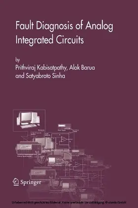 Kabisatpathy / Barua / Sinha |  Fault Diagnosis of Analog Integrated Circuits | eBook | Sack Fachmedien