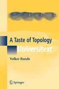 Runde |  A Taste of Topology | Buch |  Sack Fachmedien