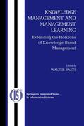 Baets |  Knowledge Management and Management Learning: | Buch |  Sack Fachmedien