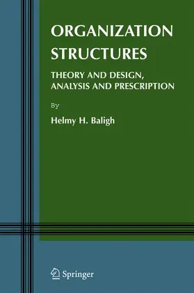 Baligh |  Organization Structures | Buch |  Sack Fachmedien