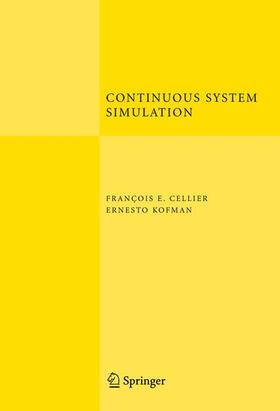 Cellier / Kofman |  Continuous System Simulation | Buch |  Sack Fachmedien