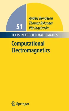 Bondeson / Rylander / Ingelström |  Computational Electromagnetics | eBook | Sack Fachmedien