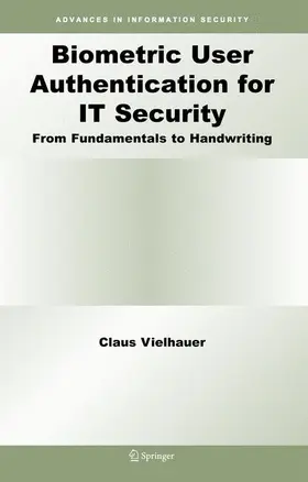 Vielhauer |  Biometric User Authentication for It Security | Buch |  Sack Fachmedien