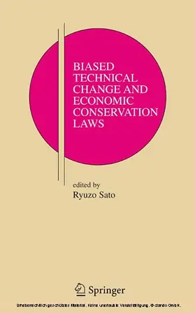 Sato |  Biased Technical Change and Economic Conservation Laws | eBook | Sack Fachmedien