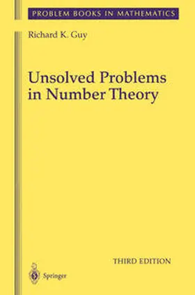 Guy |  Unsolved Problems in Number Theory | eBook | Sack Fachmedien