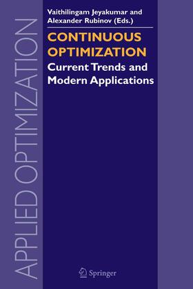 Jeyakumar / Rubinov | Continuous Optimization | E-Book | sack.de