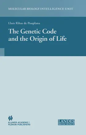 Ribas de Pouplana | The Genetic Code and the Origin of Life | E-Book | www.sack.de
