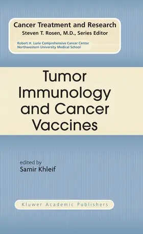 Khleif |  Tumor Immunology and Cancer Vaccines | eBook | Sack Fachmedien