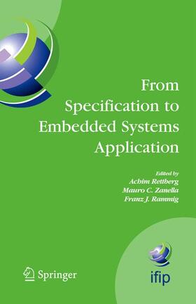 Rettberg / Zanella / Rammig | From Specification to Embedded Systems Application | Buch | sack.de