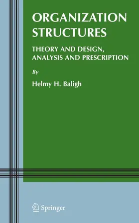 Baligh |  Organization Structures | eBook | Sack Fachmedien