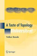 Runde |  A Taste of Topology | eBook | Sack Fachmedien