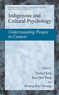 Kim / Yang / Hwang |  Indigenous and Cultural Psychology | eBook | Sack Fachmedien