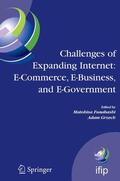 Grzech / Funabashi |  Challenges of Expanding Internet: E-Commerce, E-Business, and E-Government | Buch |  Sack Fachmedien