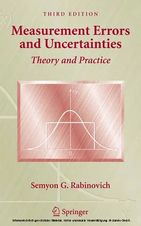 Rabinovich | Measurement Errors and Uncertainties | E-Book | www.sack.de