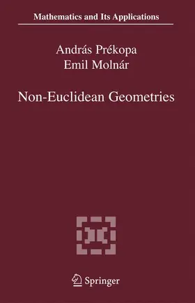 Molnár / Prékopa |  Non-Euclidean Geometries | Buch |  Sack Fachmedien