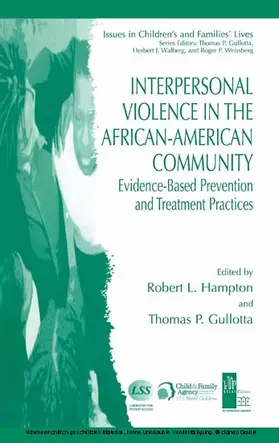 Hampton / Gullotta |  Interpersonal Violence in the African-American Community | eBook | Sack Fachmedien
