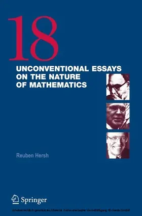 Hersh | 18 Unconventional Essays on the Nature of Mathematics | E-Book | www.sack.de