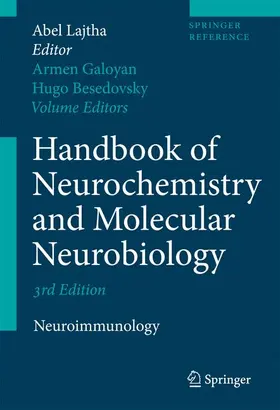 Galoyan / Besedovsky |  Handbook of Neurochemistry and Molecular Neurobiology | Buch |  Sack Fachmedien