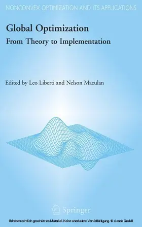 Liberti / Maculan |  Global Optimization | eBook | Sack Fachmedien