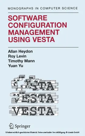 Heydon / Levin / Mann | Software Configuration Management Using Vesta | E-Book | www.sack.de