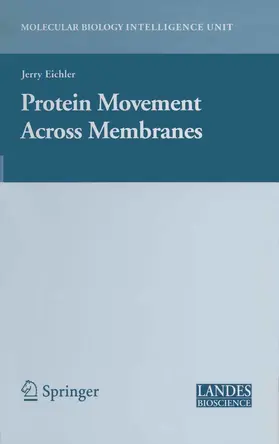 Eichler | Protein Movement Across Membranes | E-Book | sack.de