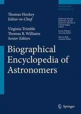 Trimble / Williams / Bracher | Biographical Encyclopedia of Astronomers | Buch | 978-0-387-31022-0 | www.sack.de