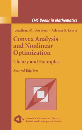 Borwein / Lewis | Convex Analysis and Nonlinear Optimization | E-Book | sack.de