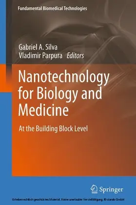 Silva / Parpura |  Nanotechnology for Biology and Medicine | eBook | Sack Fachmedien