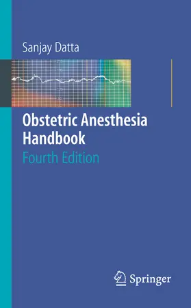 Datta |  Obstetric Anesthesia Handbook | eBook | Sack Fachmedien