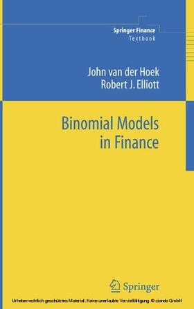 van der Hoek / Elliott | Binomial Models in Finance | E-Book | sack.de